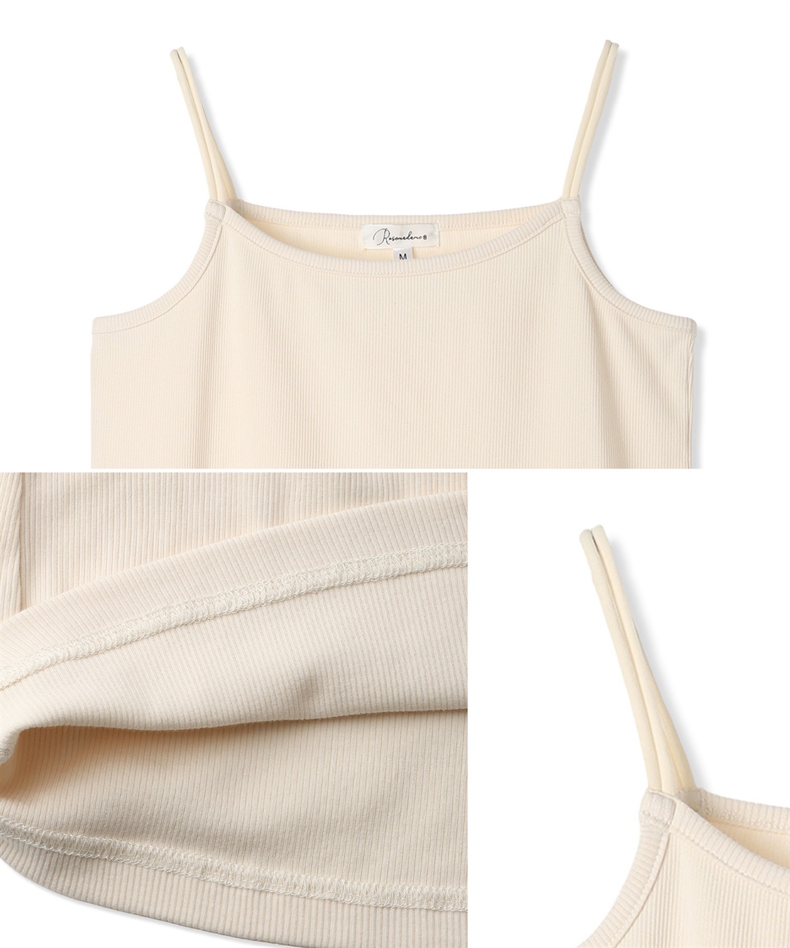 Rosemadame ラメチュール× リブトップスアンサンブル_sub_18