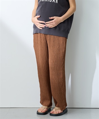 Rosemadame さらさら楊柳ワイドパンツ（マタニティ/ 妊婦服）産前・産後対応_subthumb_2