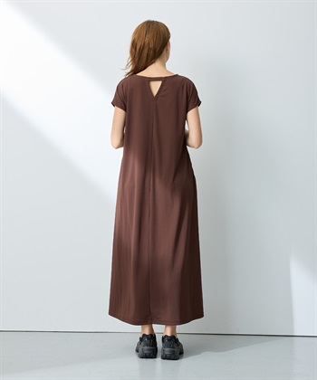 Rosemadame 【接触冷感】スムースAラインワンピース（マタニティ/授乳服）授乳口付き 授乳楽々 妊婦服 産前・産後対応_subthumb_23