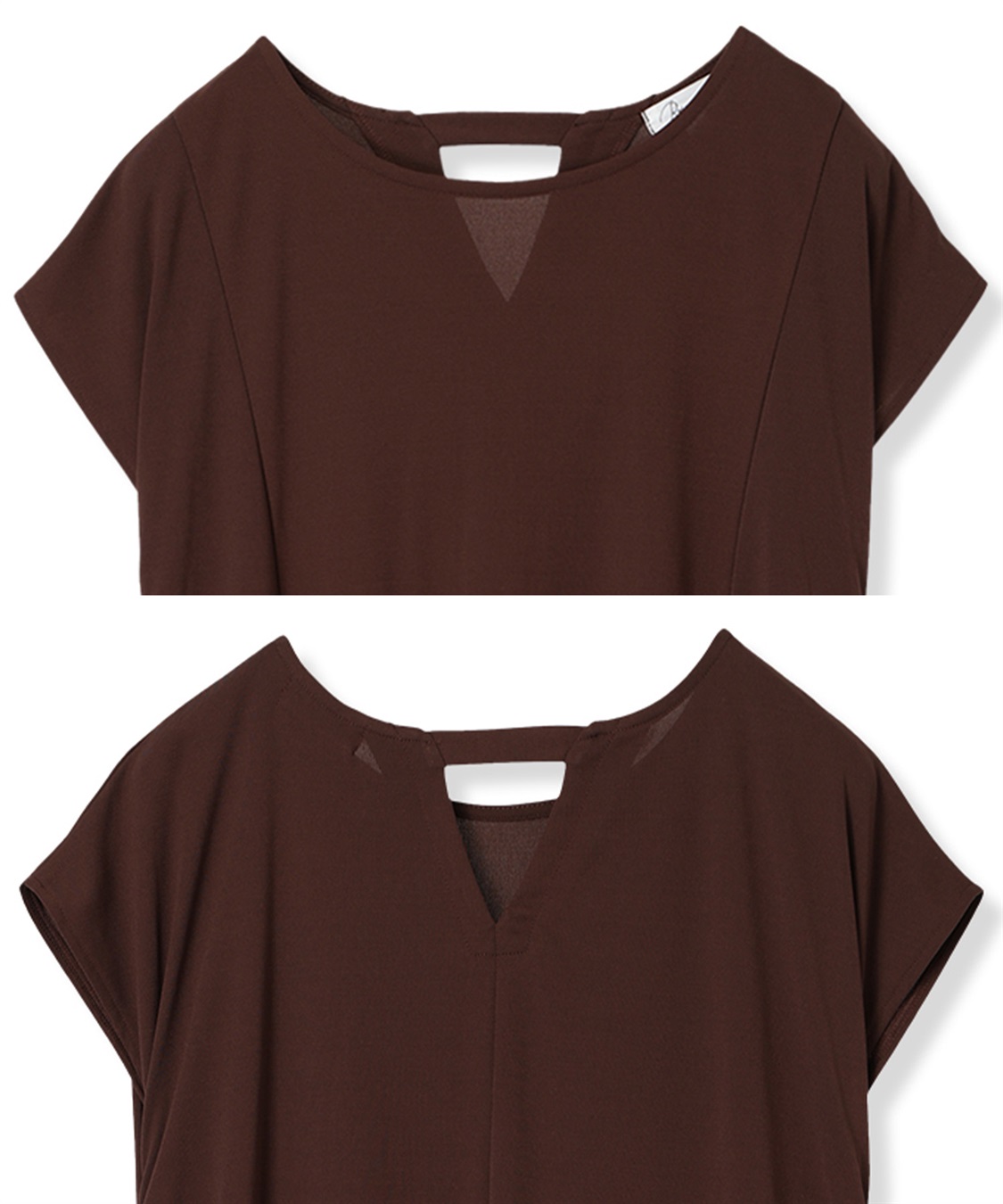 Rosemadame 【接触冷感】スムースAラインワンピース（マタニティ/授乳服）授乳口付き 授乳楽々 妊婦服 産前・産後対応_sub_25