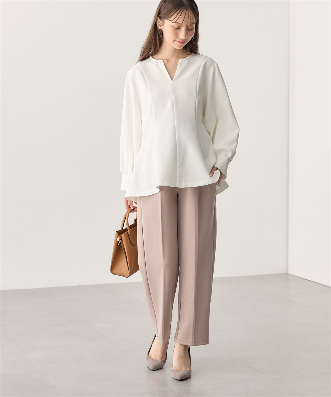 Rosemadame スポンジージャージーテーパードパンツ（マタニティ/ 妊婦服）産前・産後対応_sub_24