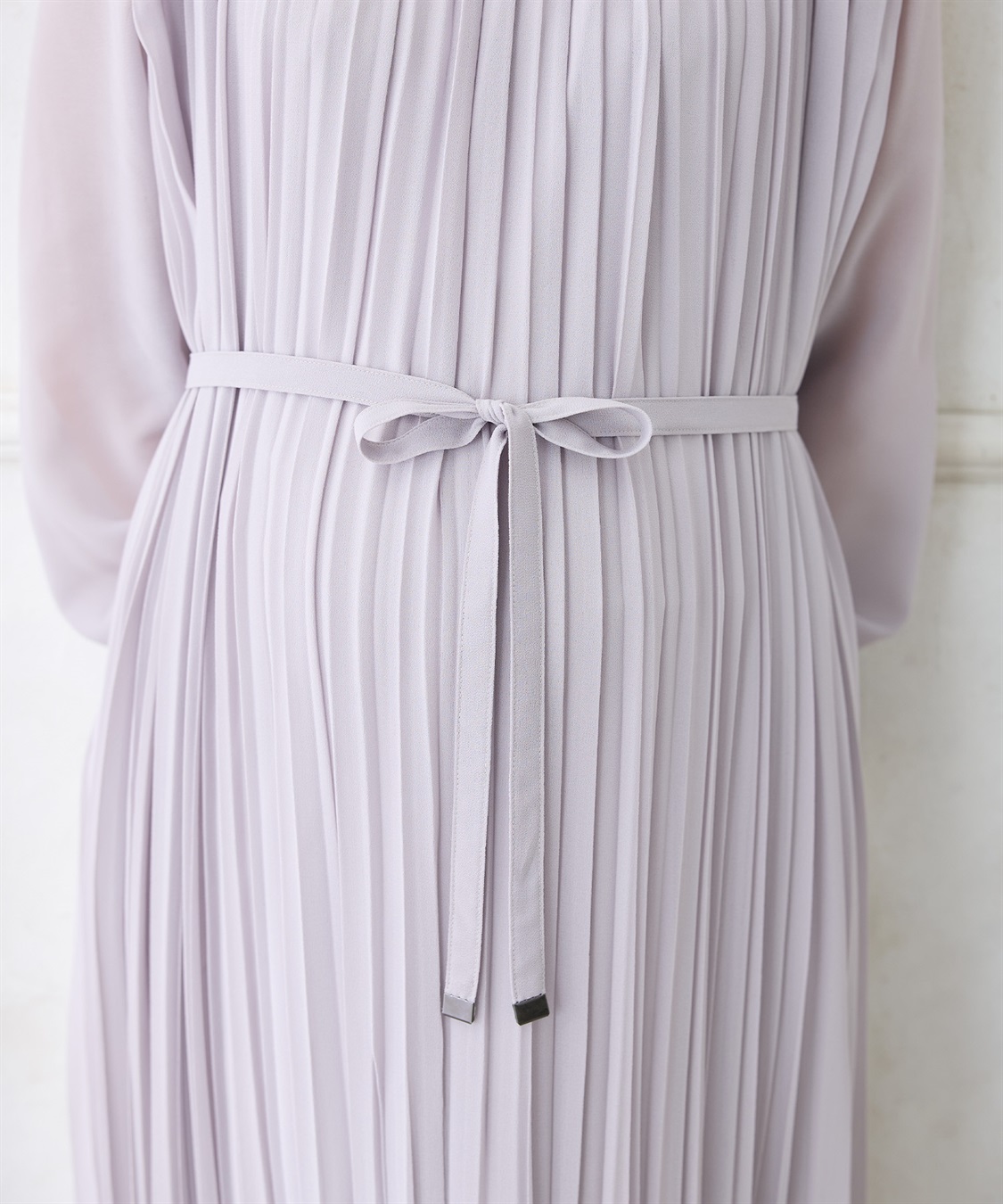 Rosemadame 梨地シフォンプリーツ オケージョンワンピース（マタニティ/授乳服）授乳口付き 授乳楽々 妊婦服 産前・産後対応_sub_23