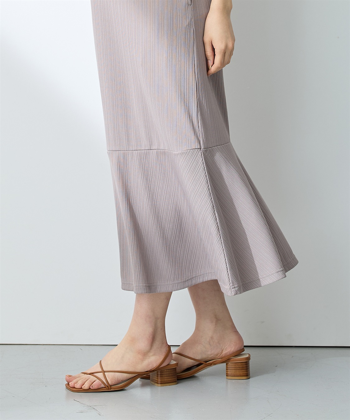 Rosemadame ランダムテレコ ノースリーブワンピース（マタニティ/授乳服）授乳口付き 授乳楽々 妊婦服 産前・産後対応_sub_23