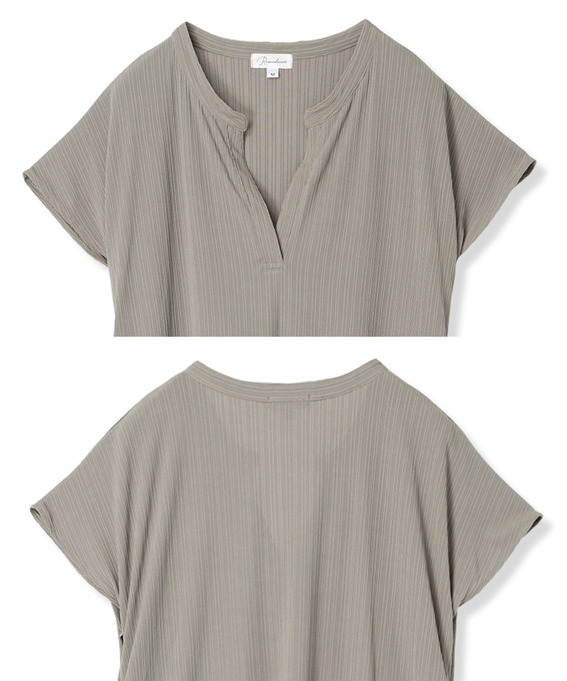 Rosemadame ランダムテレコ フレンチスリーブワンピース（マタニティ/授乳服）授乳口付き 授乳楽々 妊婦服 産前・産後対応_sub_25