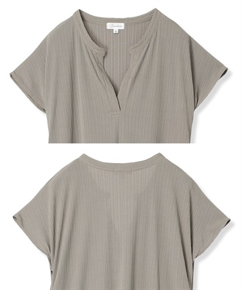 Rosemadame ランダムテレコ フレンチスリーブワンピース（マタニティ/授乳服）授乳口付き 授乳楽々 妊婦服 産前・産後対応_subthumb_25