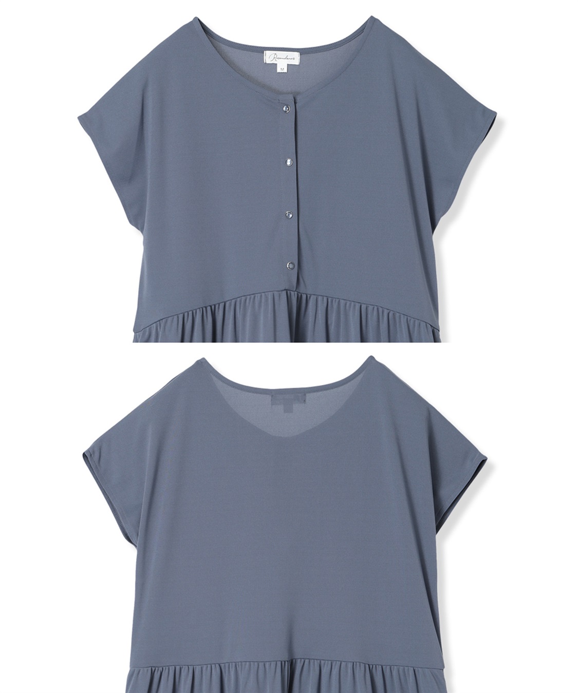 Rosemadame 【接触冷感】スムース ウエスト切替フレアワンピース_sub_25