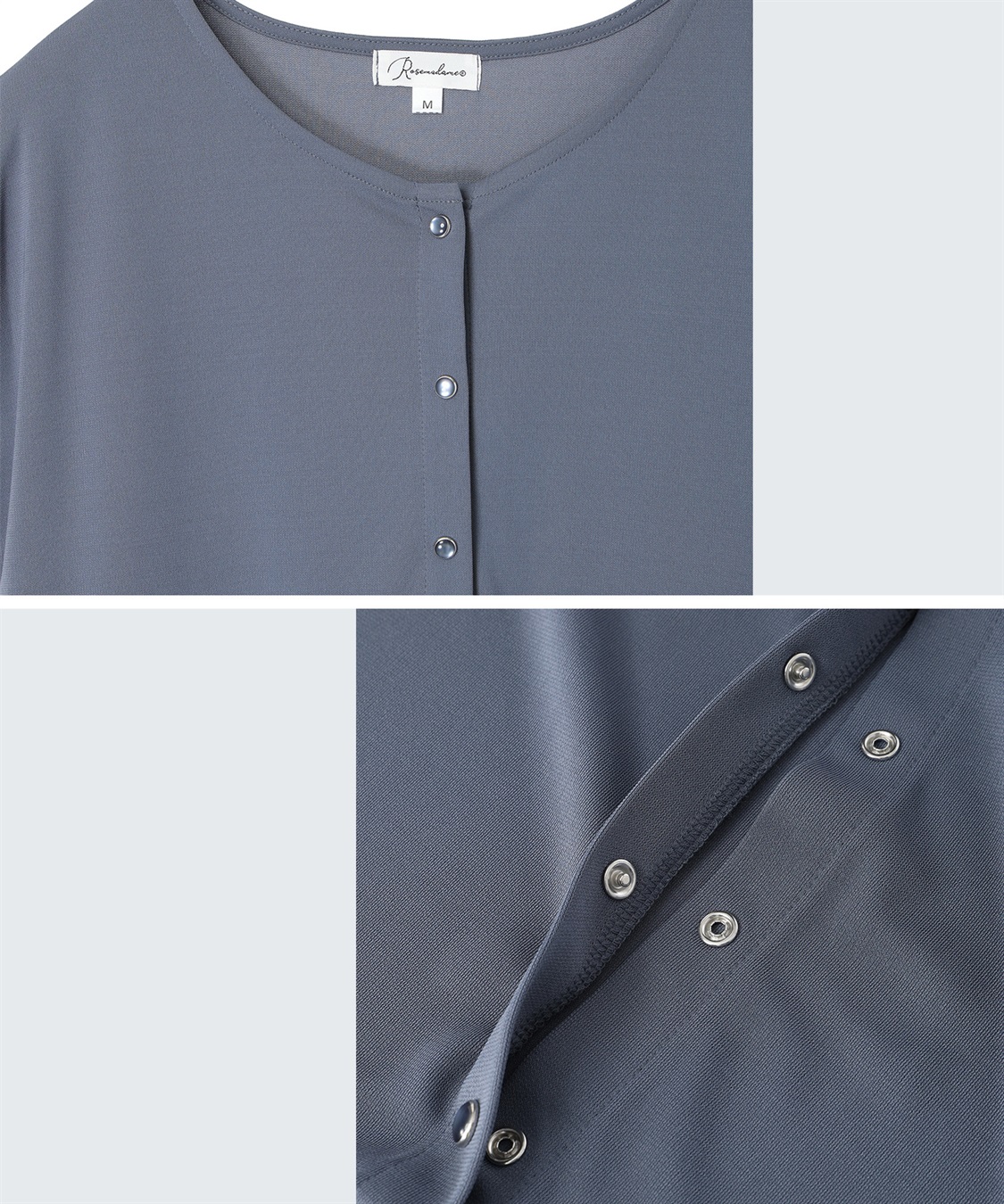 Rosemadame 【接触冷感】スムース ウエスト切替フレアワンピース_sub_26