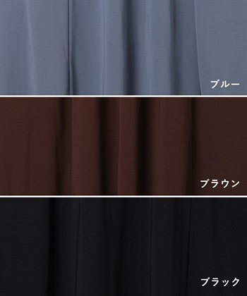 Rosemadame 【接触冷感】スムース ウエスト切替フレアワンピース_subthumb_27