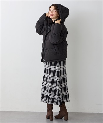 Rosemadame マットタフタダウンショートママコート＆ケープセット(マタニティ&授乳服）妊婦服 産前・産後対応_subthumb_9