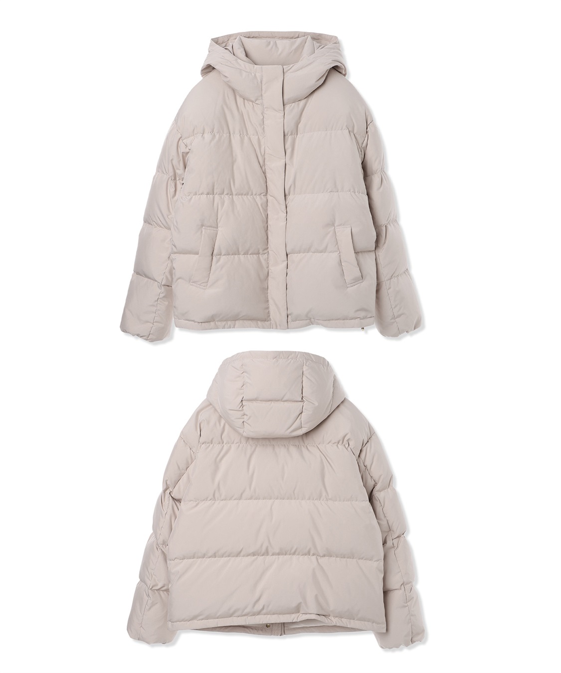 Rosemadame マットタフタダウンショートママコート＆ケープセット(マタニティ&授乳服）妊婦服 産前・産後対応_sub_21