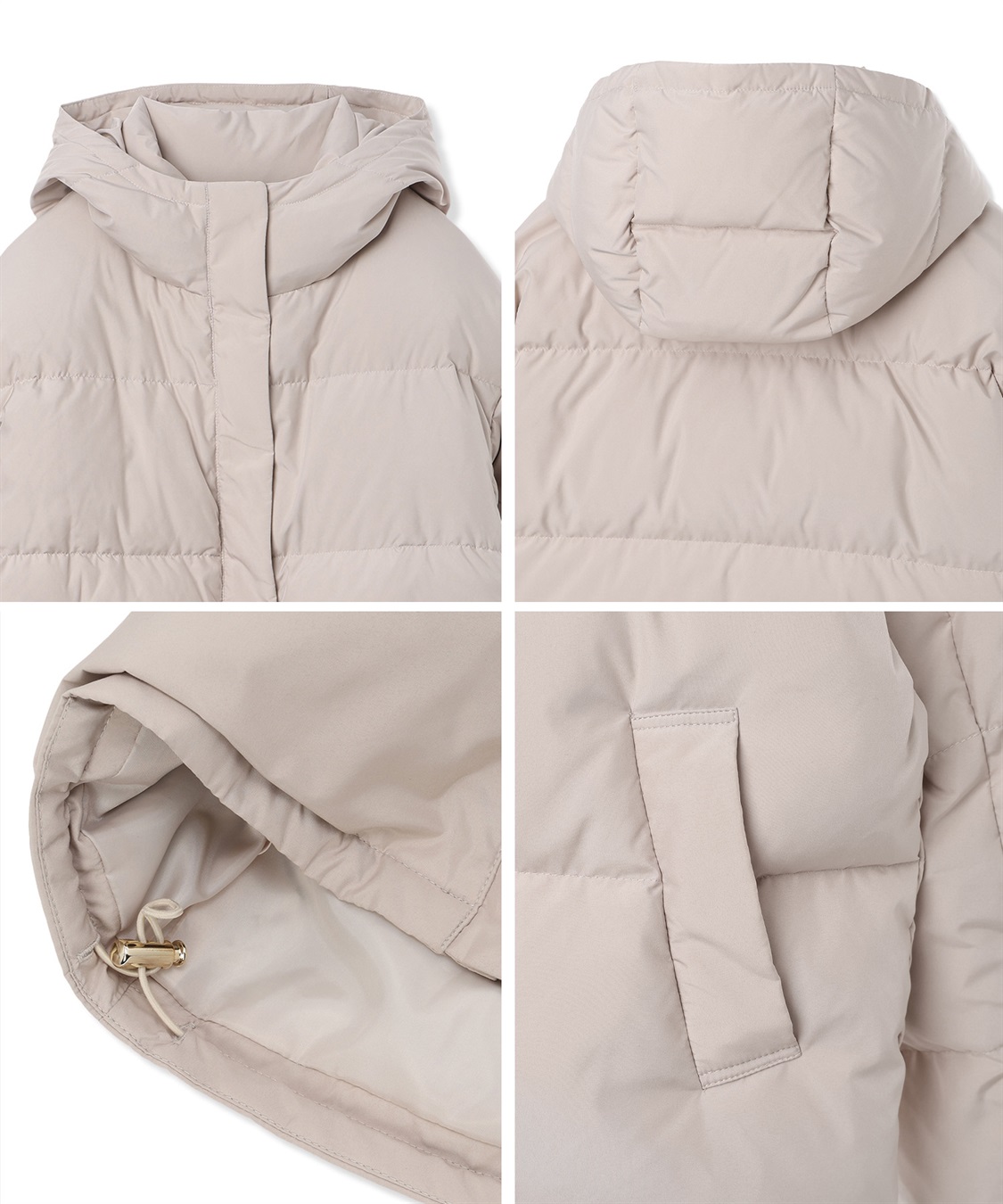 Rosemadame マットタフタダウンショートママコート＆ケープセット(マタニティ&授乳服）妊婦服 産前・産後対応_sub_22