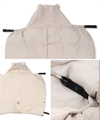 Rosemadame マットタフタダウンショートママコート＆ケープセット(マタニティ&授乳服）妊婦服 産前・産後対応_subthumb_23