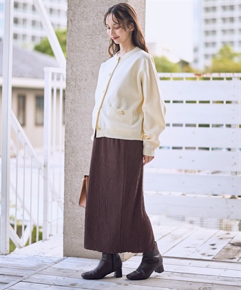 Rosemadame ストライプジャガードナロースカ－ト（マタニティ～産後）妊婦服 産前・産後対応_subthumb_14