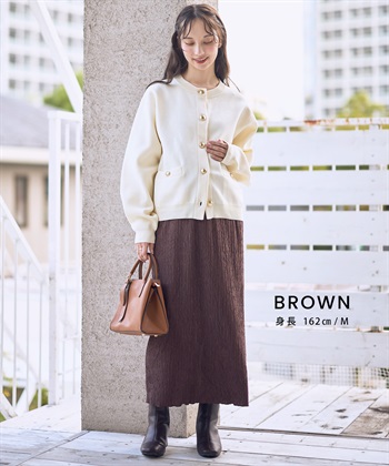 Rosemadame ストライプジャガードナロースカ－ト（マタニティ～産後）妊婦服 産前・産後対応_subthumb_15