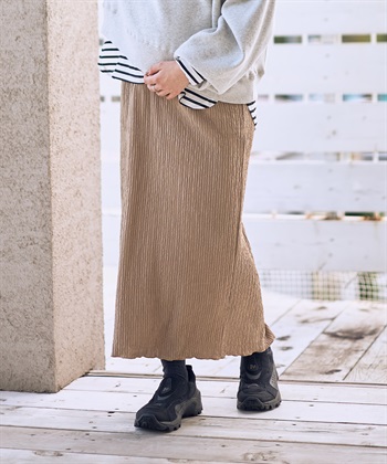 Rosemadame ストライプジャガードナロースカ－ト（マタニティ～産後）妊婦服 産前・産後対応_subthumb_21