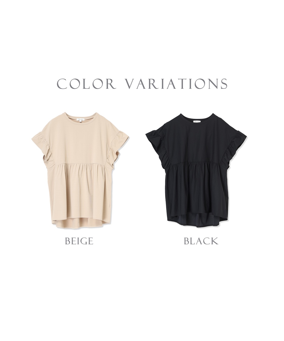 Rosemadame ラッシュガード マタニティ トップス｜UVカット フリル袖 体型カバー 水着 速乾_sub_22
