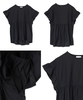 Rosemadame ラッシュガード マタニティ トップス｜UVカット フリル袖 体型カバー 水着 速乾_subthumb_23