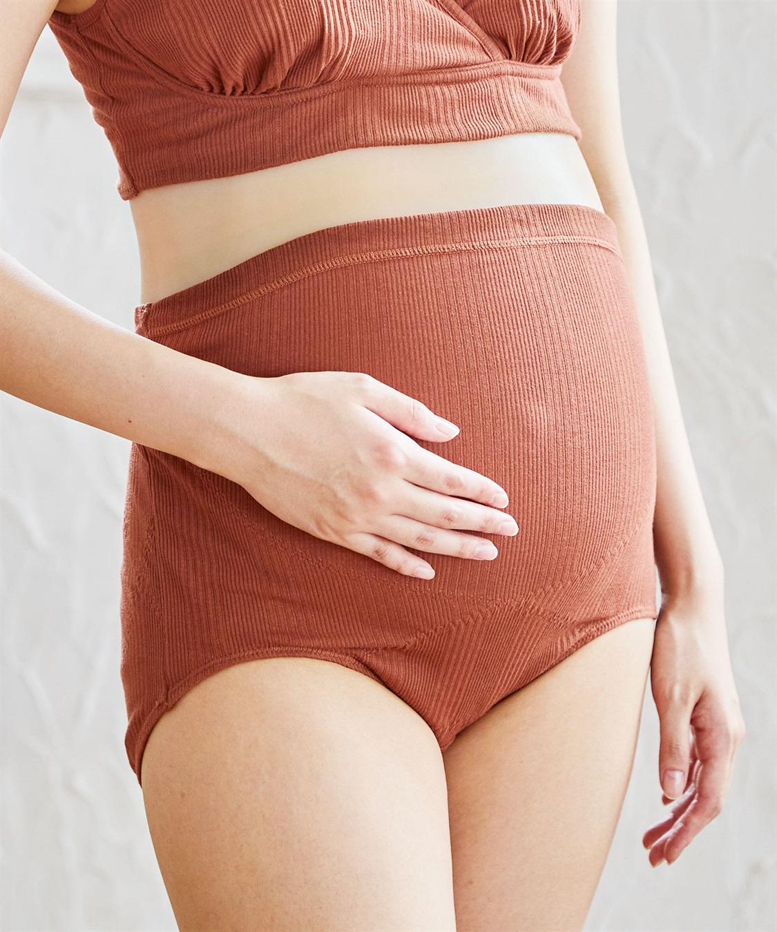 Rosemadame ランダムリブ妊婦帯（マタニティ/妊婦）_sub_3