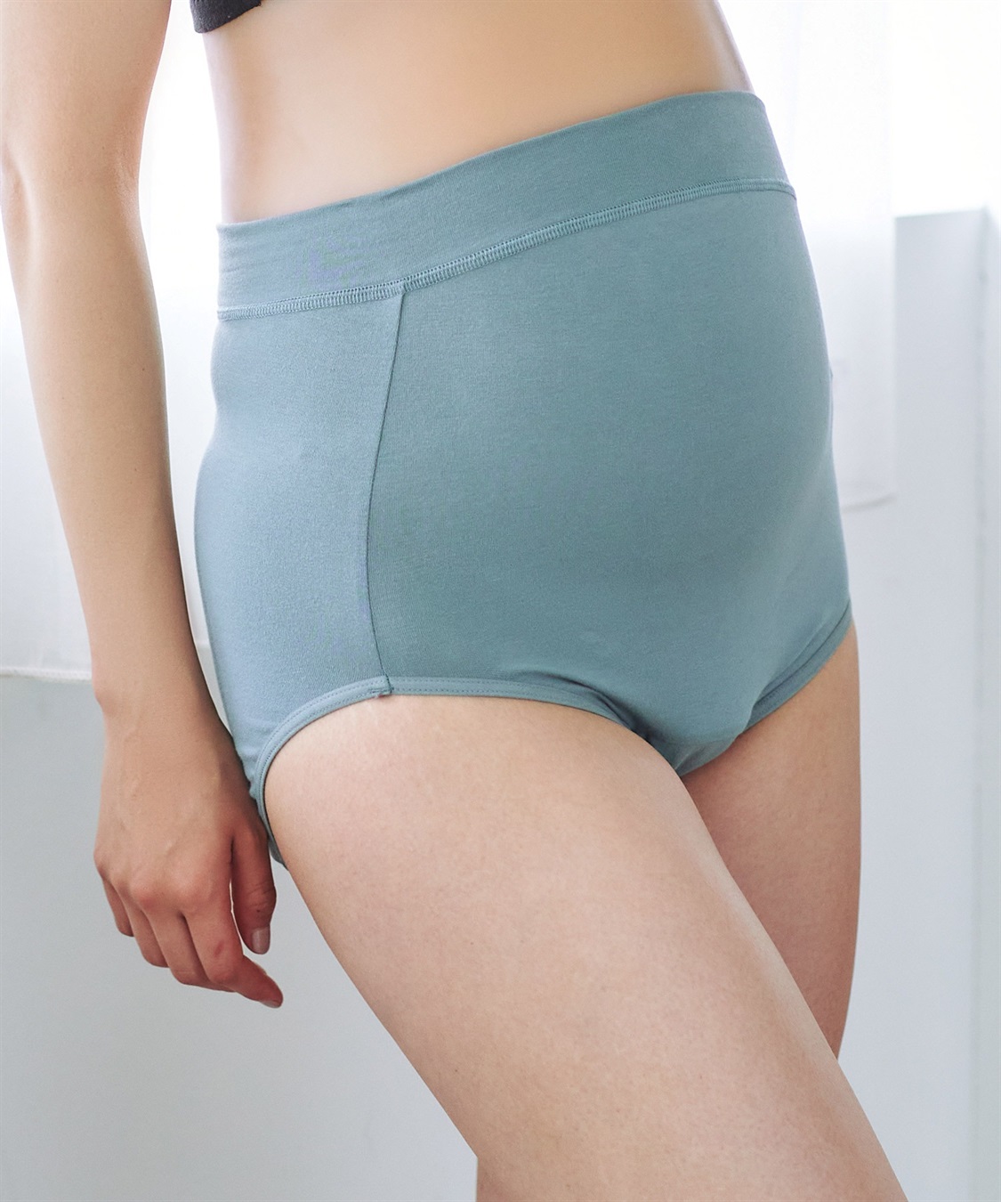 Rosemadame 深ばき尿漏れ対応パンツ（マタニティ/授乳服）入院準備 出産準備 産前 産後_sub_1