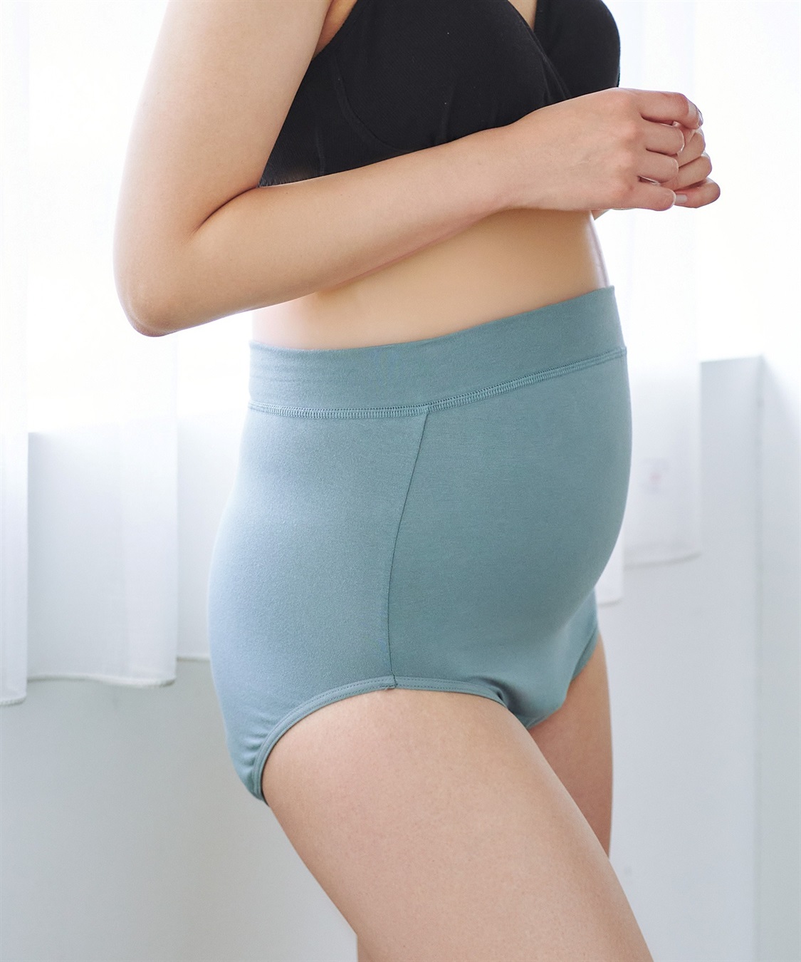 Rosemadame 深ばき尿漏れ対応パンツ（マタニティ/授乳服）入院準備 出産準備 産前 産後_sub_7