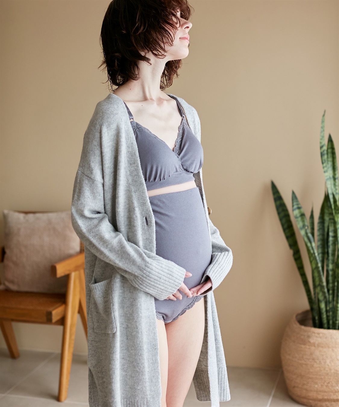 Rosemadame マタニティから産後まで使える リブレース授乳らくらくブラ（マタニティ/授乳服）入院準備 出産準備 産前 産後_sub_8