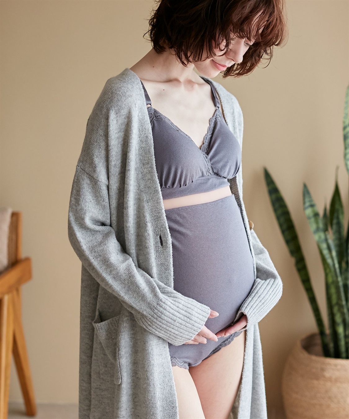 Rosemadame マタニティから産後まで使える リブレース授乳らくらくブラ（マタニティ/授乳服）入院準備 出産準備 産前 産後_sub_10