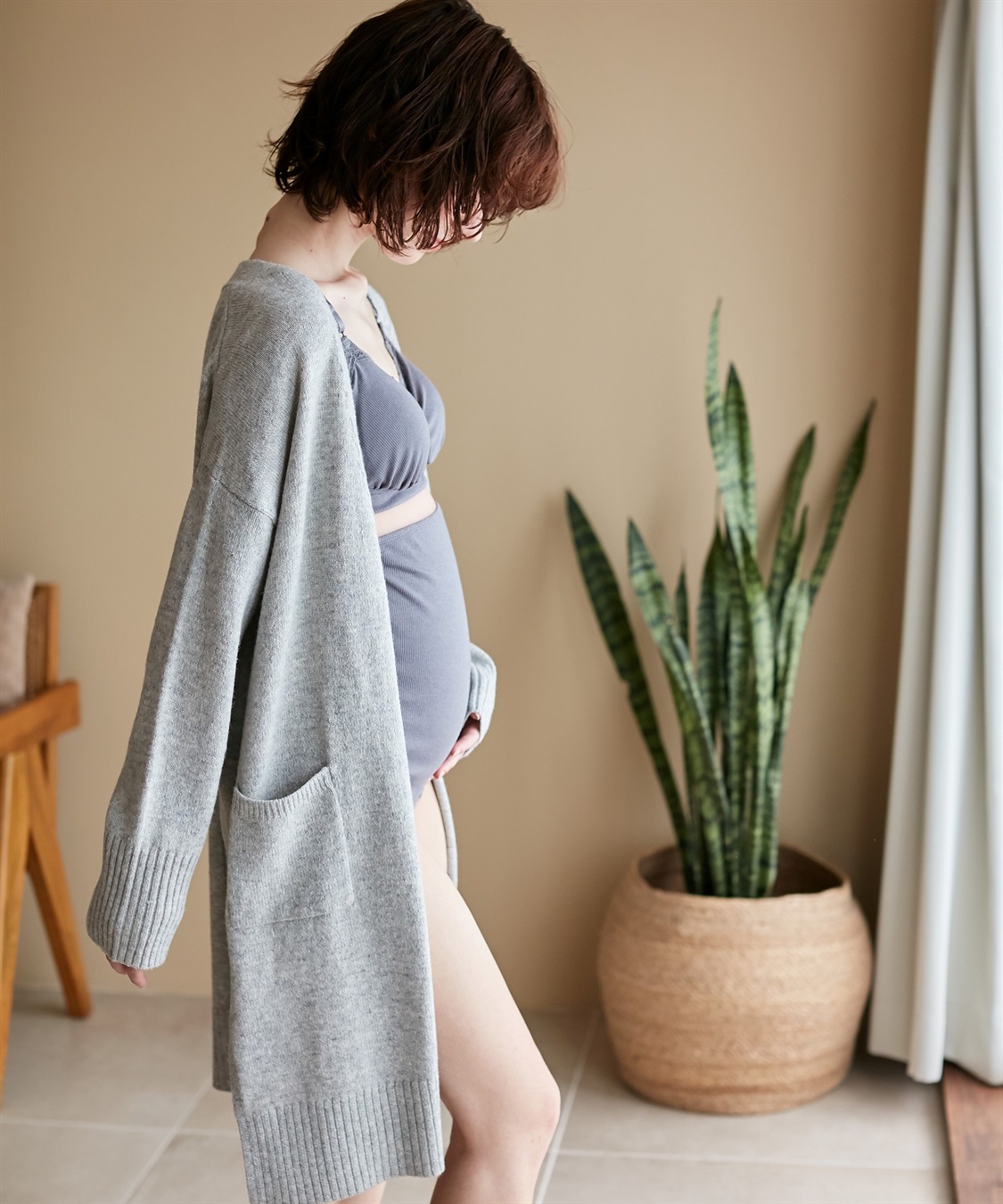 Rosemadame マタニティから産後まで使える リブレース授乳らくらくブラ（マタニティ/授乳服）入院準備 出産準備 産前 産後_sub_12