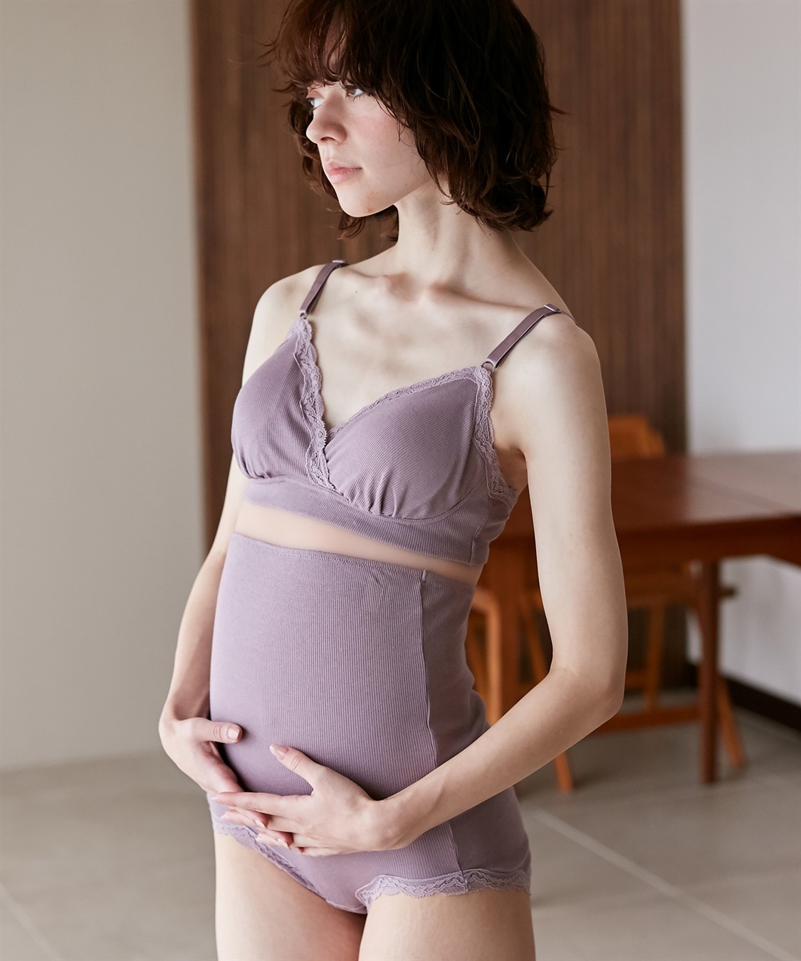 Rosemadame マタニティから産後まで使える リブレース授乳らくらくブラ（マタニティ/授乳服）入院準備 出産準備 産前 産後_sub_21