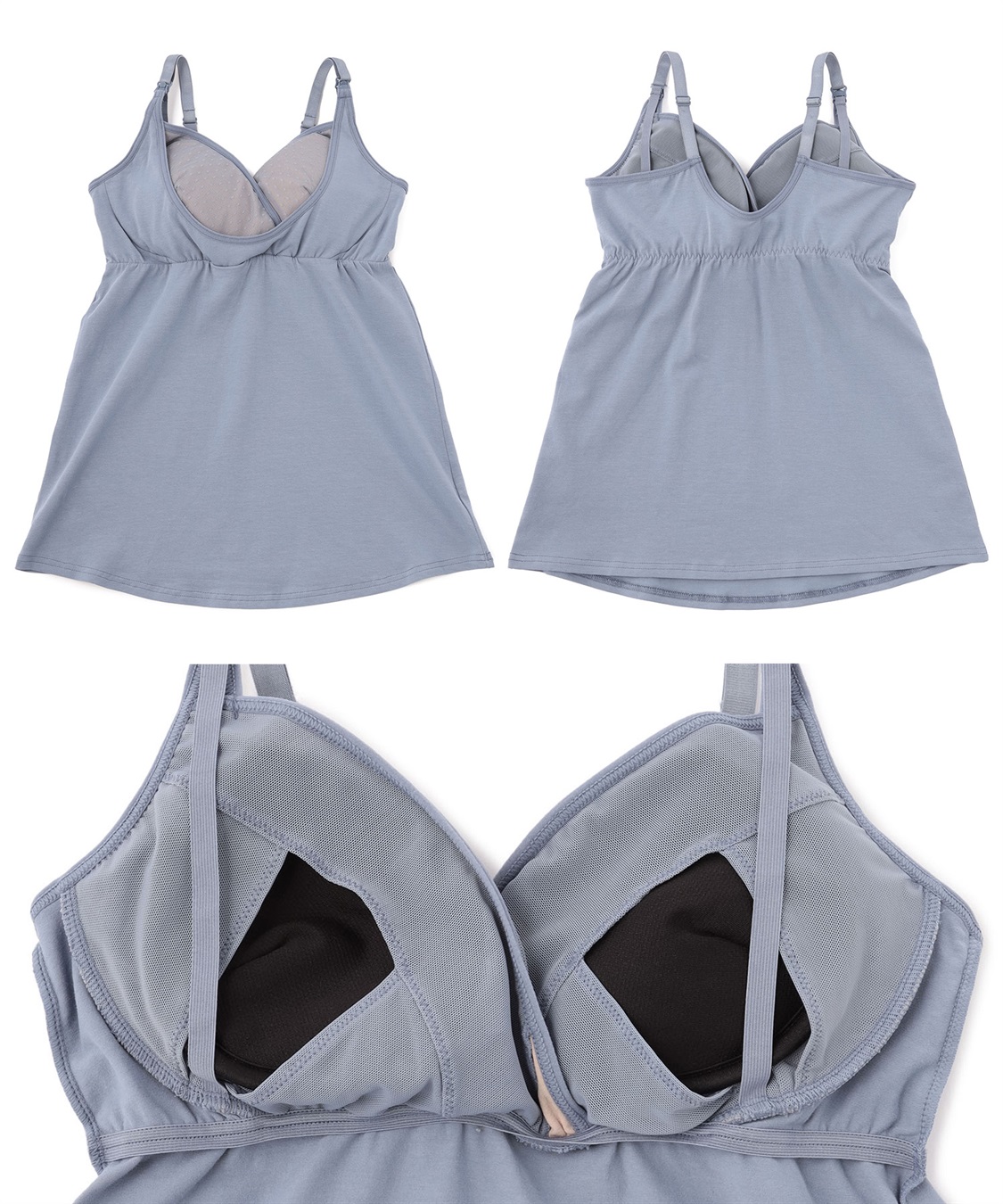 Rosemadame 【吸水パット付き】ドットレース ストレッチキャミソール(マタニティ/授乳ブラ)_sub_25