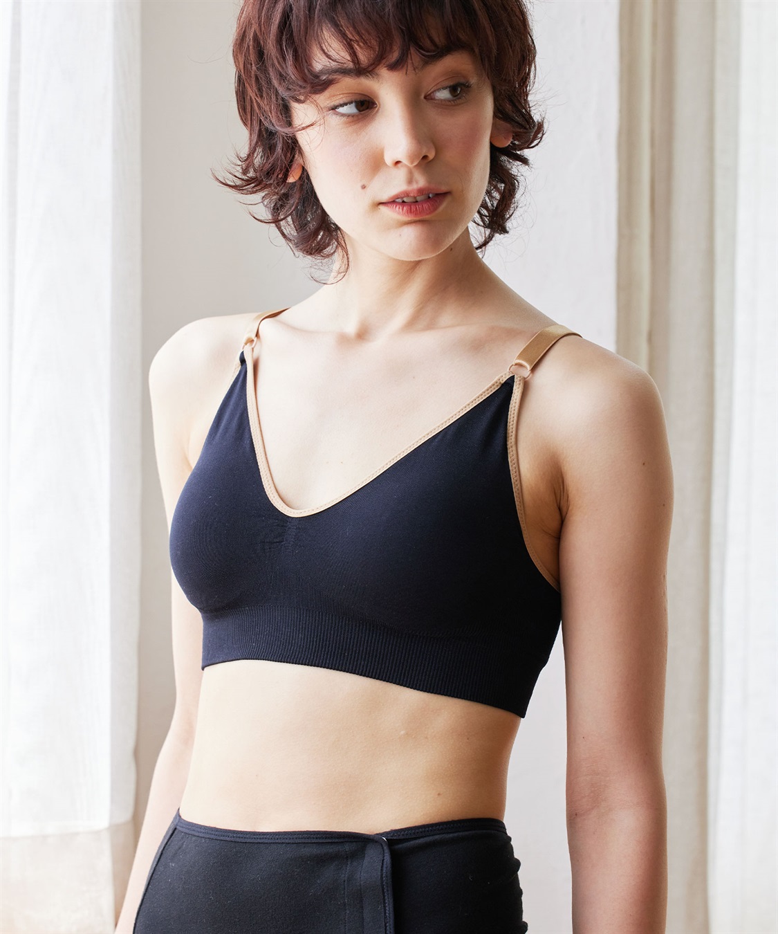 Rosemadame ぐーんと伸びてストレスフリー シームレス成型編マタニティ&授乳ブラ_sub_14