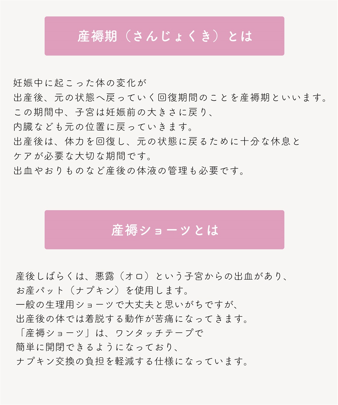 Rosemadame ２枚組　帝王切開対応 片開産褥ショーツ_sub_6