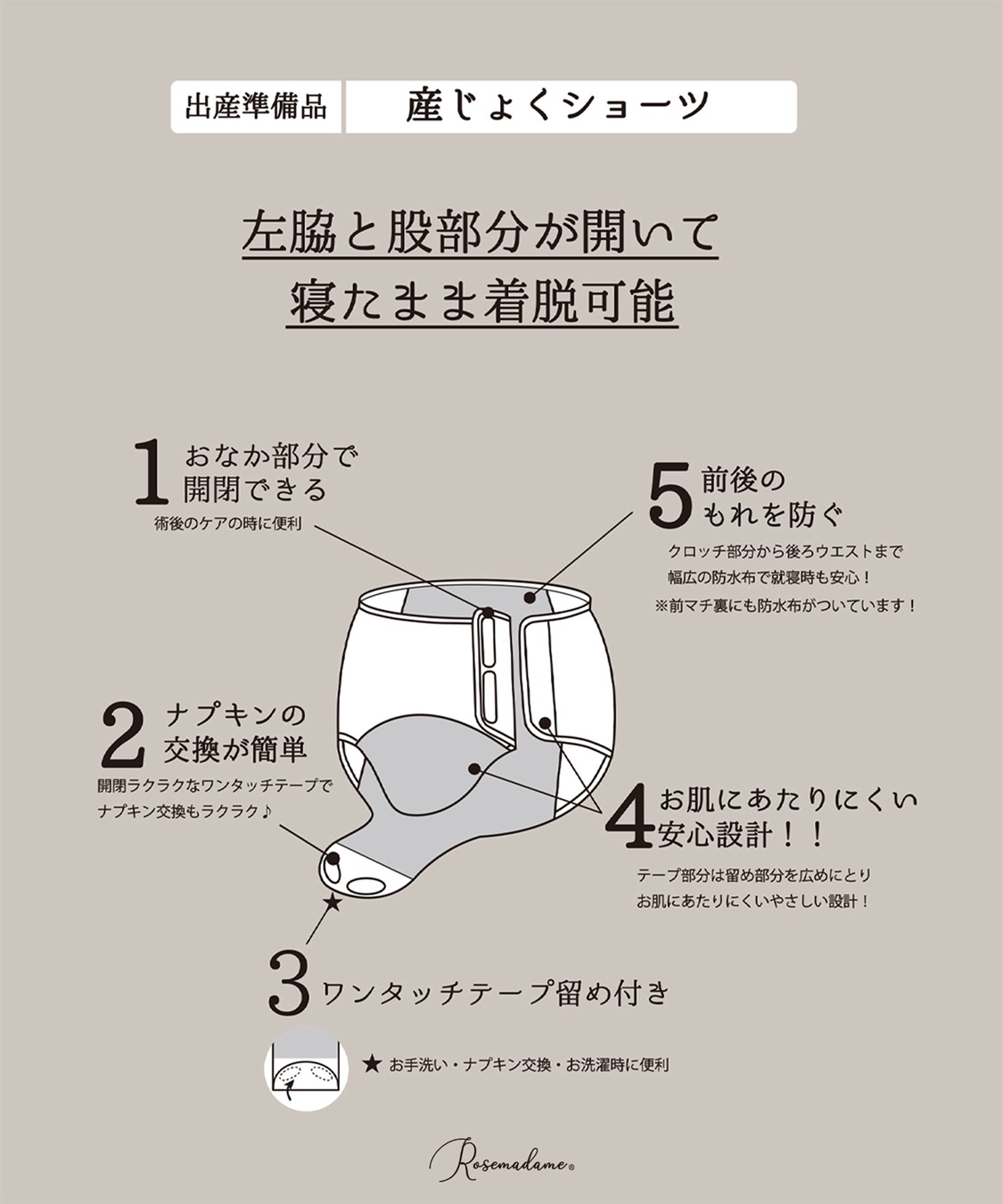 ナプキン交換 
