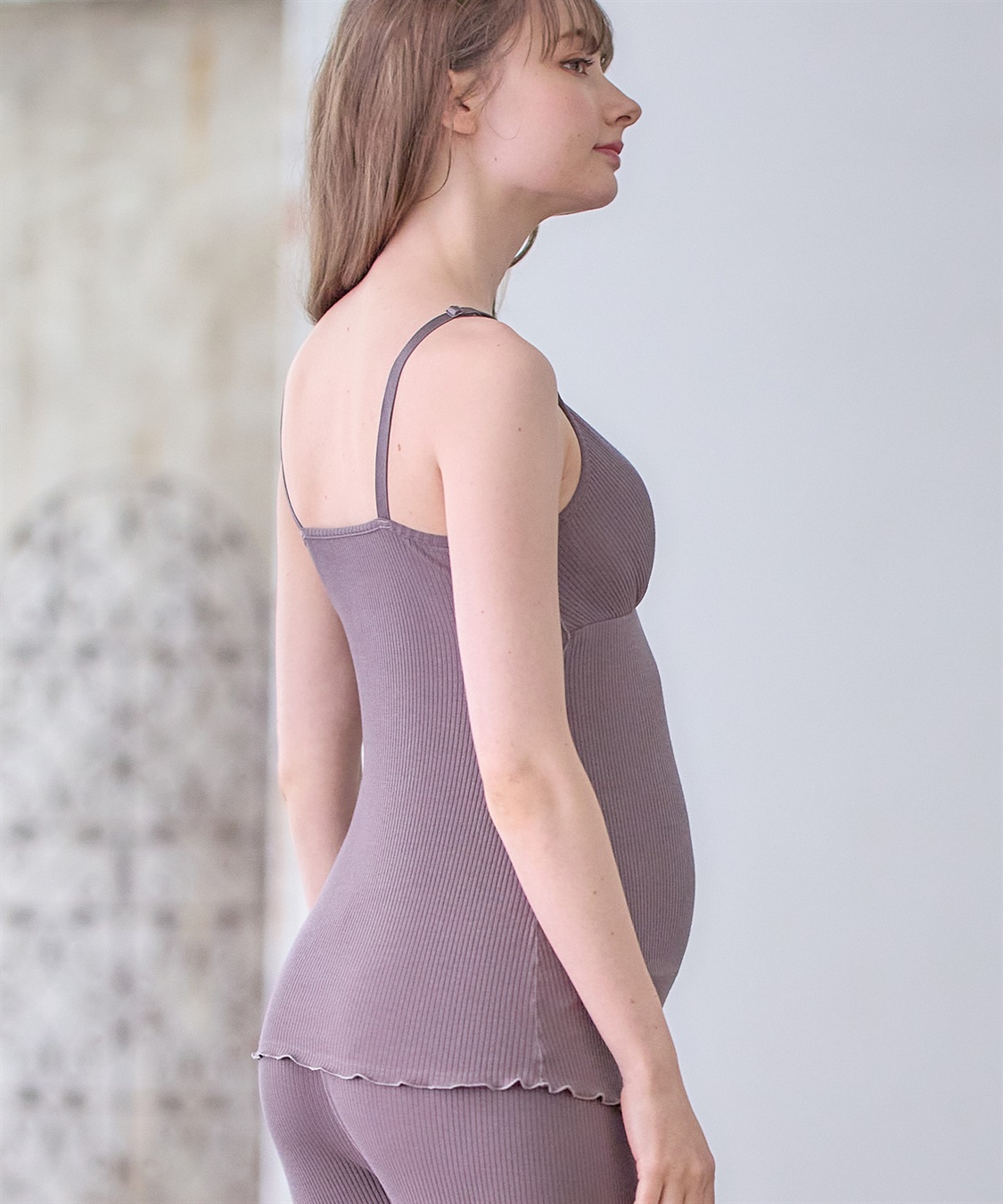 Rosemadame ベアリブカシュクール授乳キャミソール（マタニティ/授乳服）入院準備 出産準備 産前 産後_sub_12