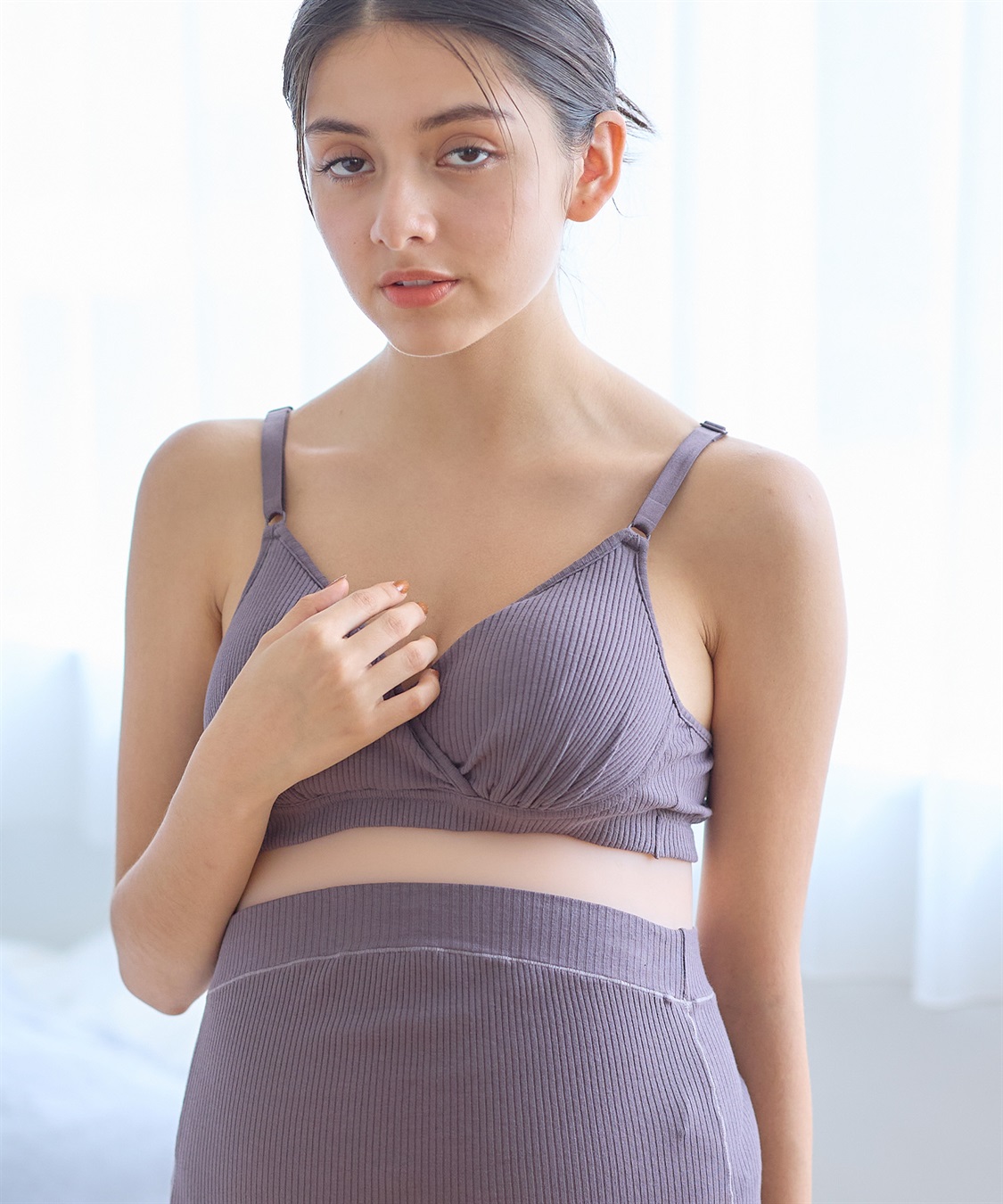 Rosemadame ベアリブカシュクール授乳ブラトップ（マタニティ/授乳服）入院準備 出産準備 産前 産後_sub_10