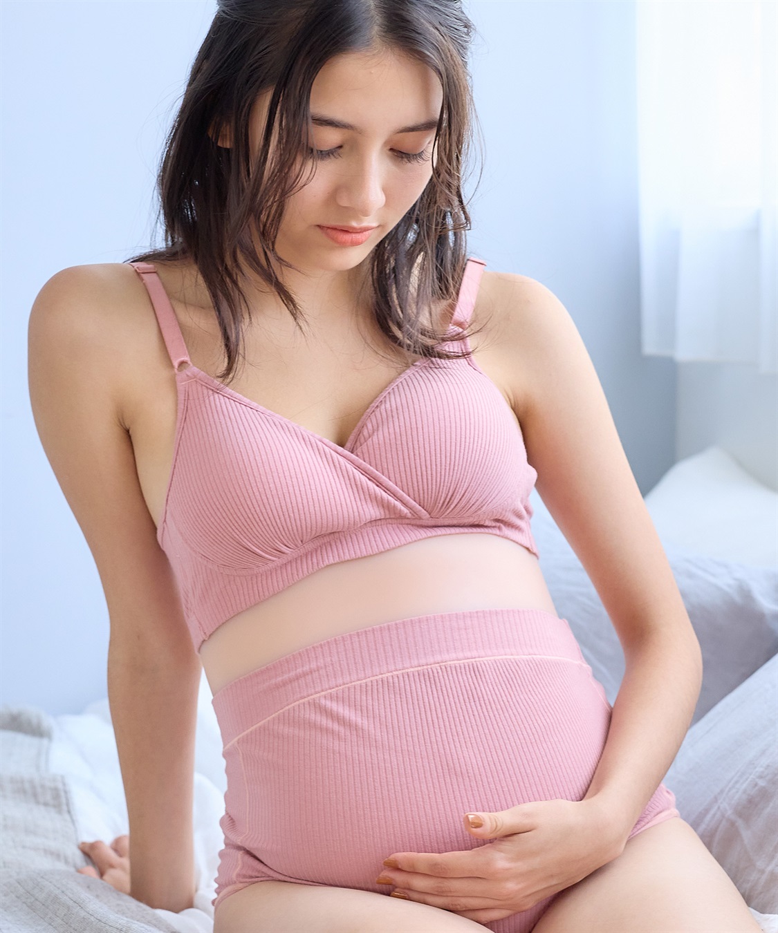 Rosemadame ベアリブカシュクール授乳ブラトップ（マタニティ/授乳服）入院準備 出産準備 産前 産後_sub_20