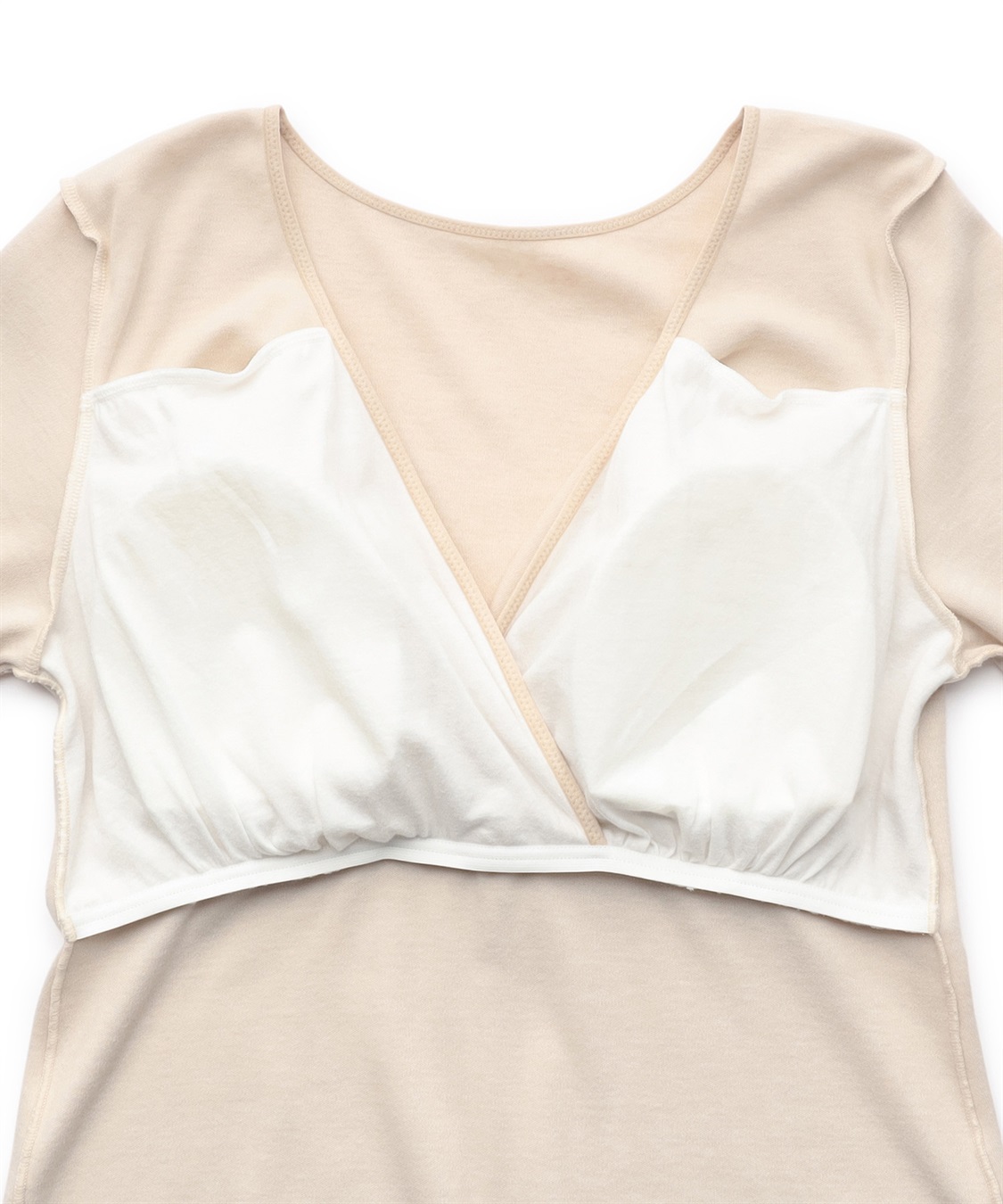 Rosemadame 裏起毛スムース カシュクール授乳インナー（マタニティ/授乳服）入院準備 出産準備 産前 産後_sub_25