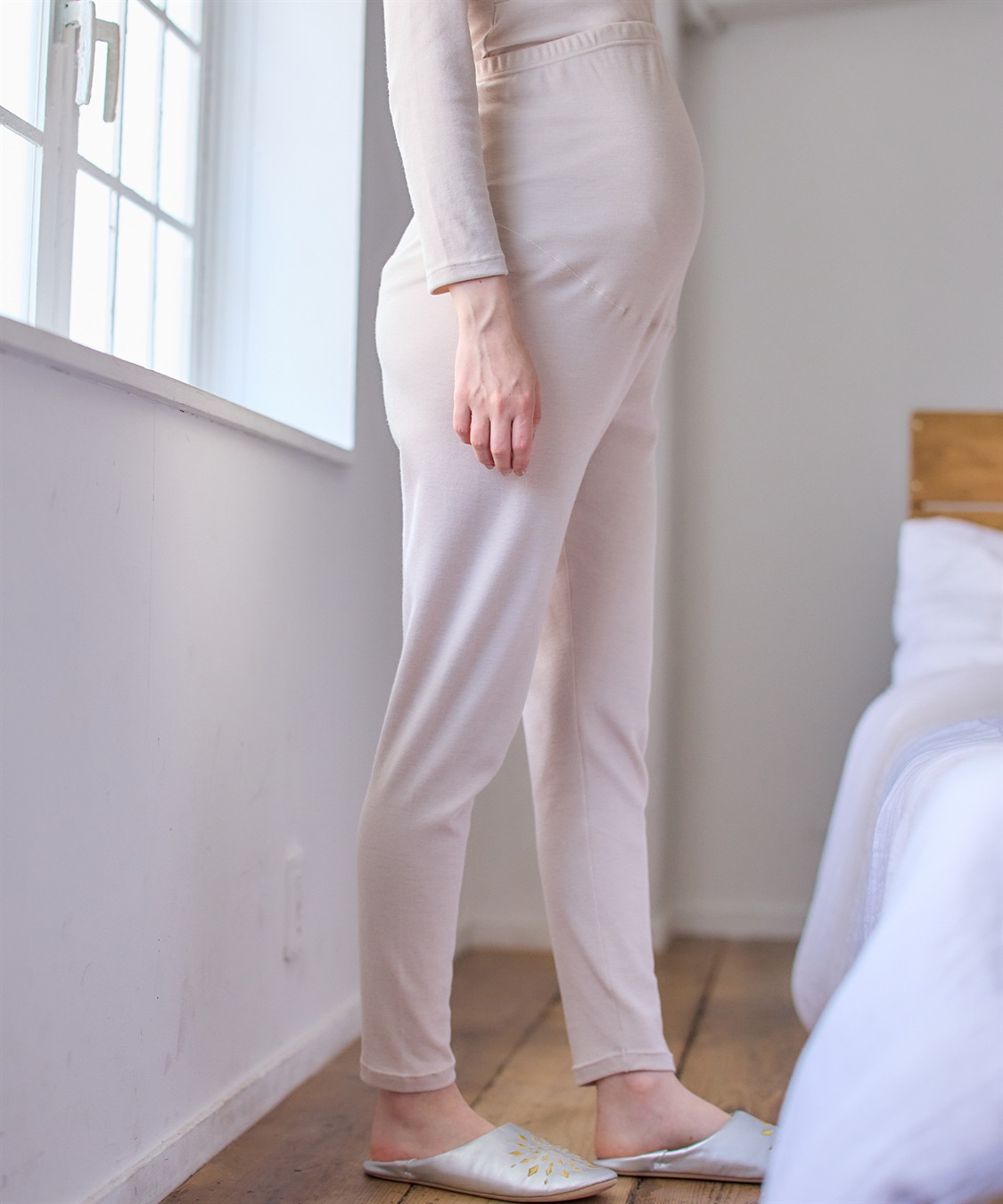 Rosemadame 裏微起毛スムースレギンス（マタニティ）妊婦服 産前・産後対応_sub_12