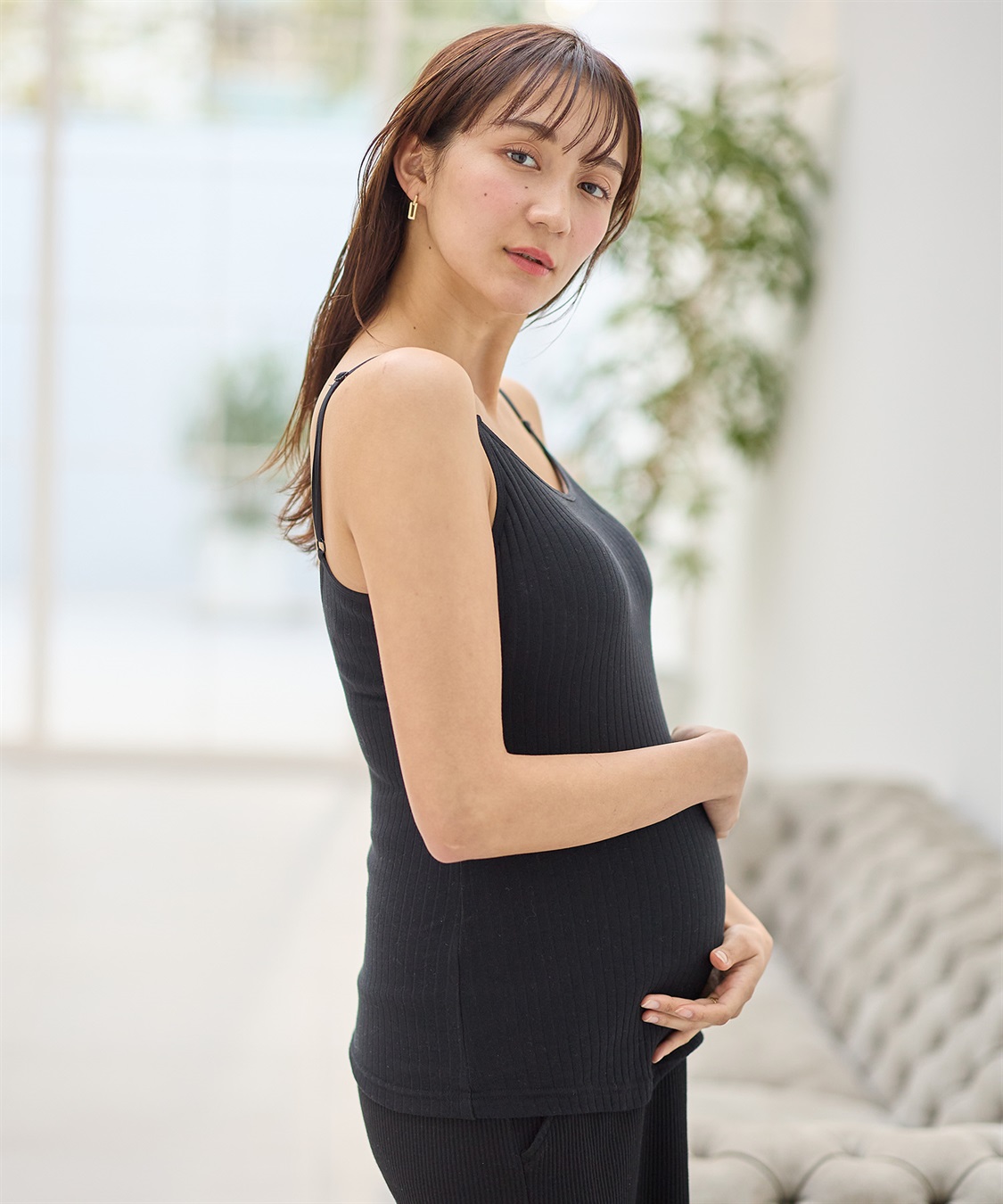 Rosemadame 肩紐のびのび授乳キャミソール_sub_16