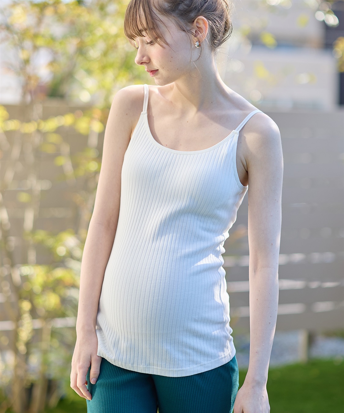 Rosemadame 肩紐のびのび授乳キャミソール_sub_20