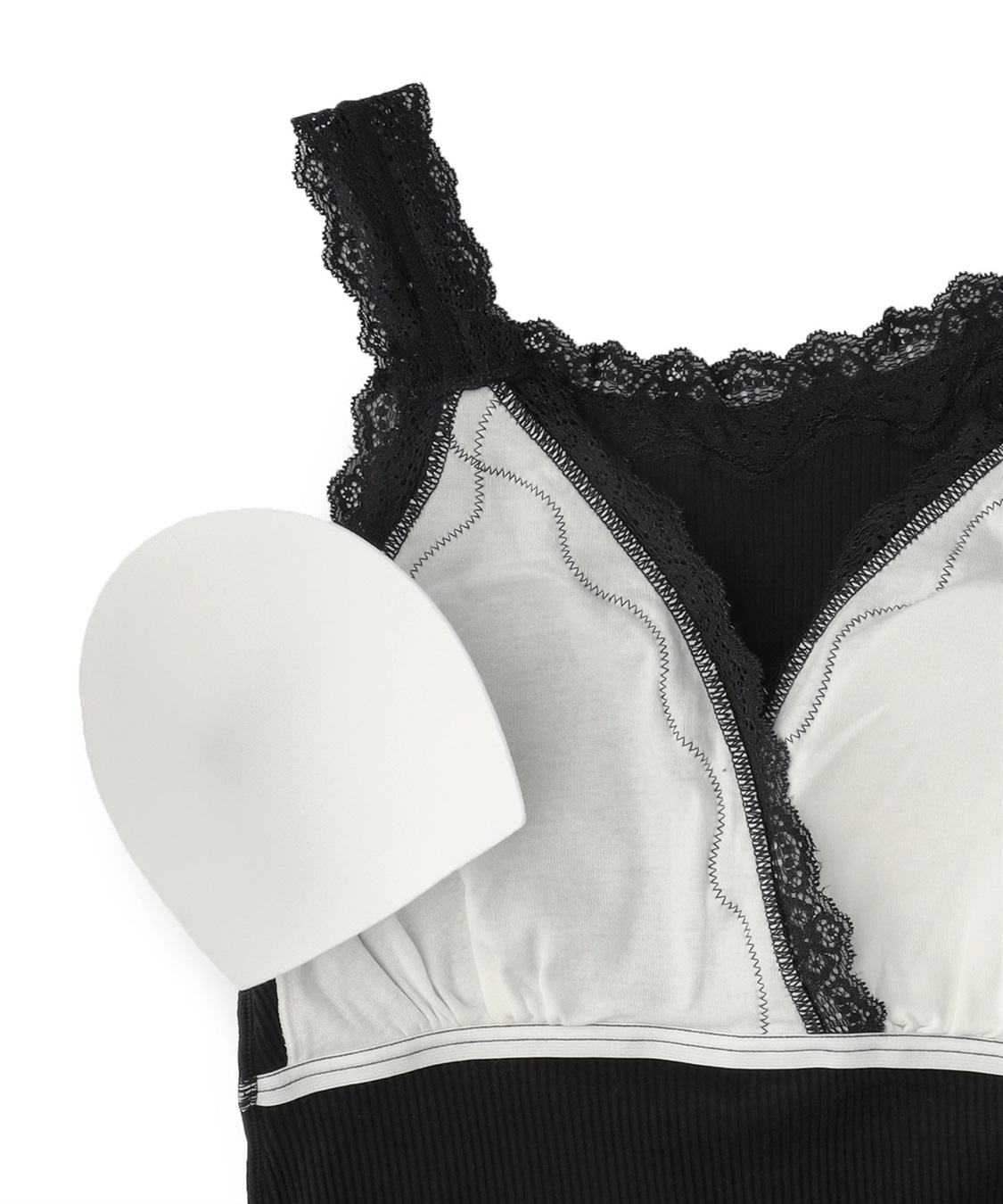 Rosemadame リブレース カシュクール授乳タンクトップ（マタニティ/授乳楽々 妊婦服 産前・産後対応）_sub_24