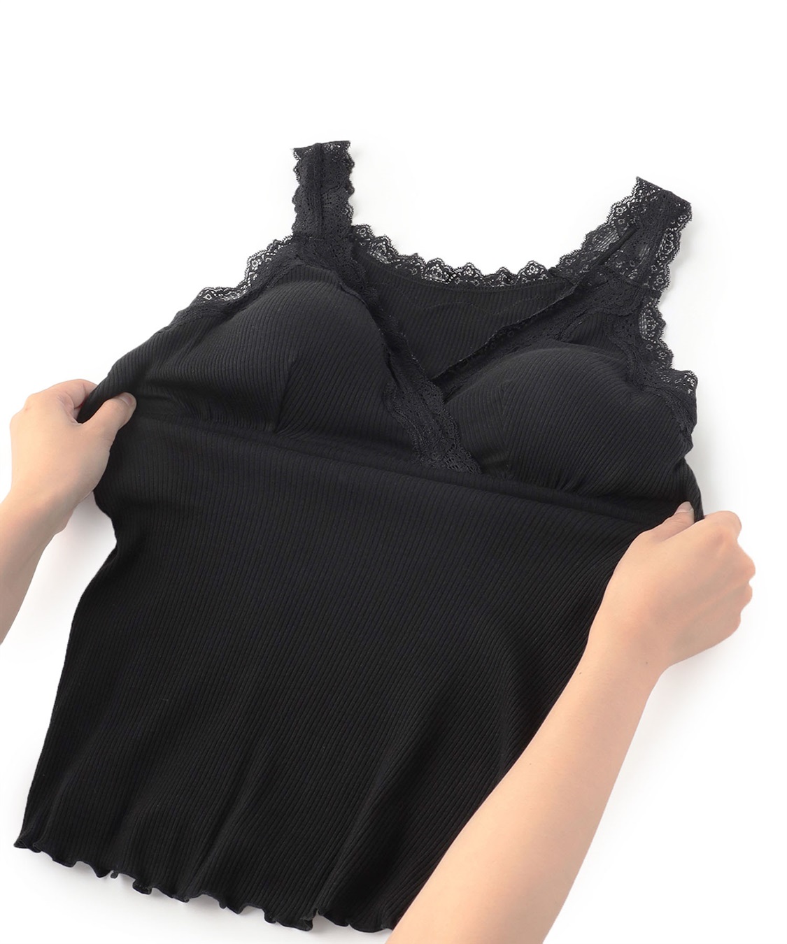 Rosemadame リブレース カシュクール授乳タンクトップ（マタニティ/授乳楽々 妊婦服 産前・産後対応）_sub_25