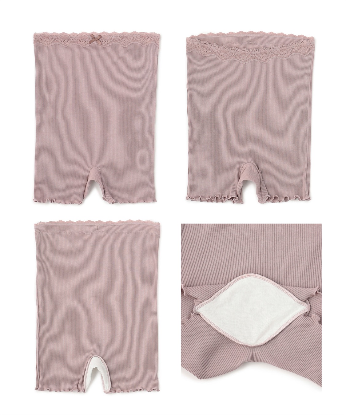 Rosemadame リブレース腹巻きショーツ_sub_24