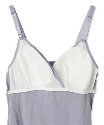 Rosemadame ストレッチリブ 小花柄クロスオープン授乳キャミ(マタニティキャミソール/フラワープリント/カシュクール/ノンワイヤー/肩紐調節可/産前・産後対応）_subthumb_17