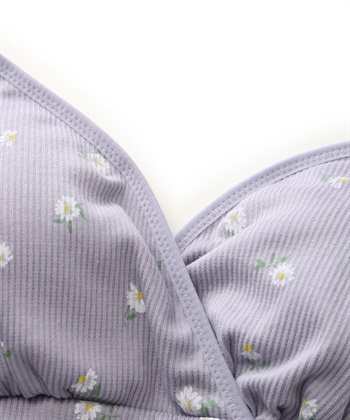 Rosemadame ストレッチリブ 小花柄クロスオープン授乳キャミ(マタニティキャミソール/フラワープリント/カシュクール/ノンワイヤー/肩紐調節可/産前・産後対応）_subthumb_21