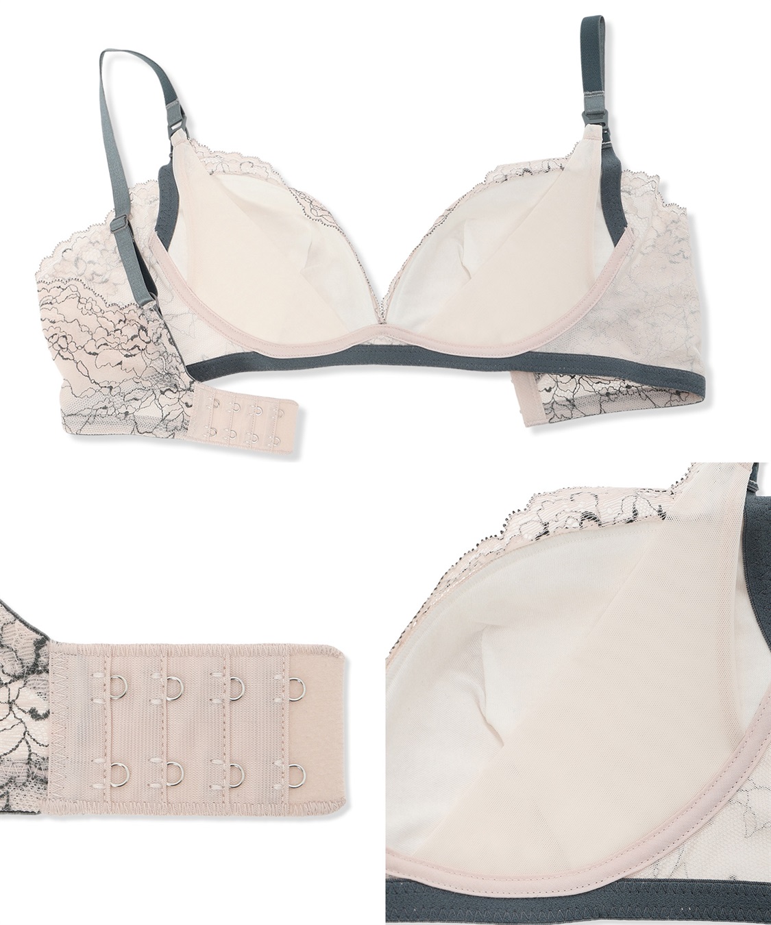 Rosemadame リッチレース ノンワイヤー授乳ブラ_sub_24