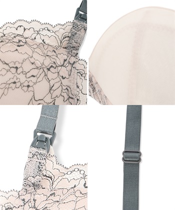 Rosemadame リッチレース ノンワイヤー授乳ブラ_subthumb_25