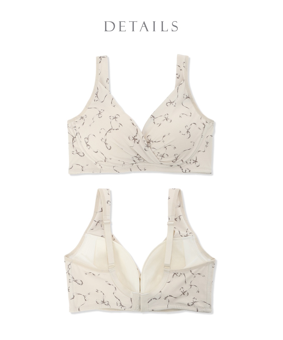 Rosemadame レーヨンベア天竺リボン柄・無地　授乳ブラ_sub_25