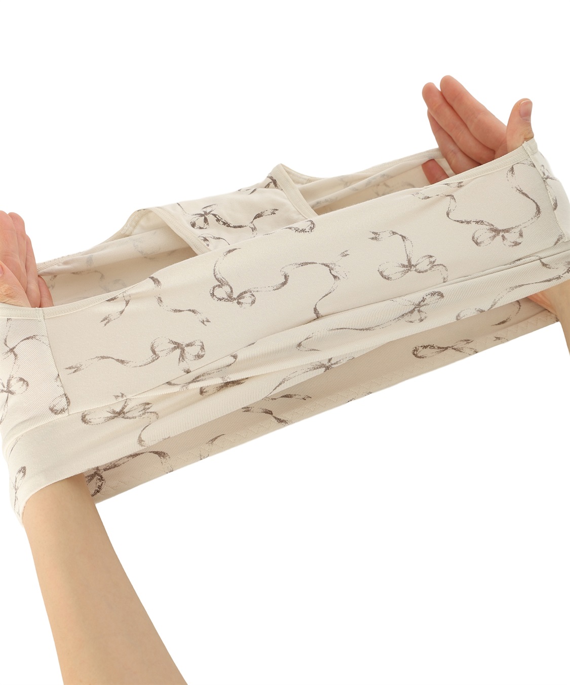 Rosemadame レーヨンベア天竺リボン柄・無地　浅ばきショーツ_sub_20