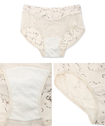 Rosemadame レーヨンベア天竺リボン柄・無地　浅ばきショーツ_subthumb_24