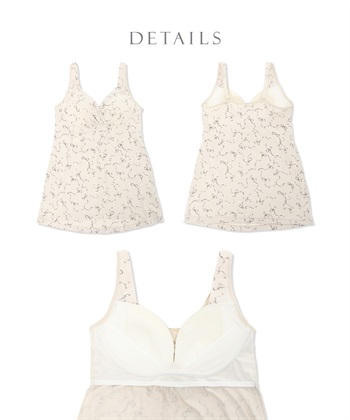 Rosemadame レーヨンベア天竺リボン柄・無地　授乳キャミソール_subthumb_25